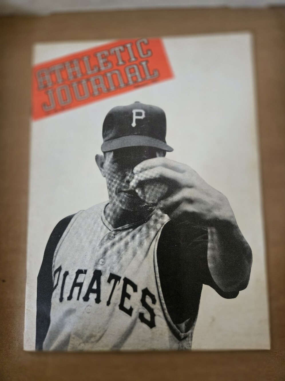 2 Vintage Athletic Journal Magazines Baseball Themed